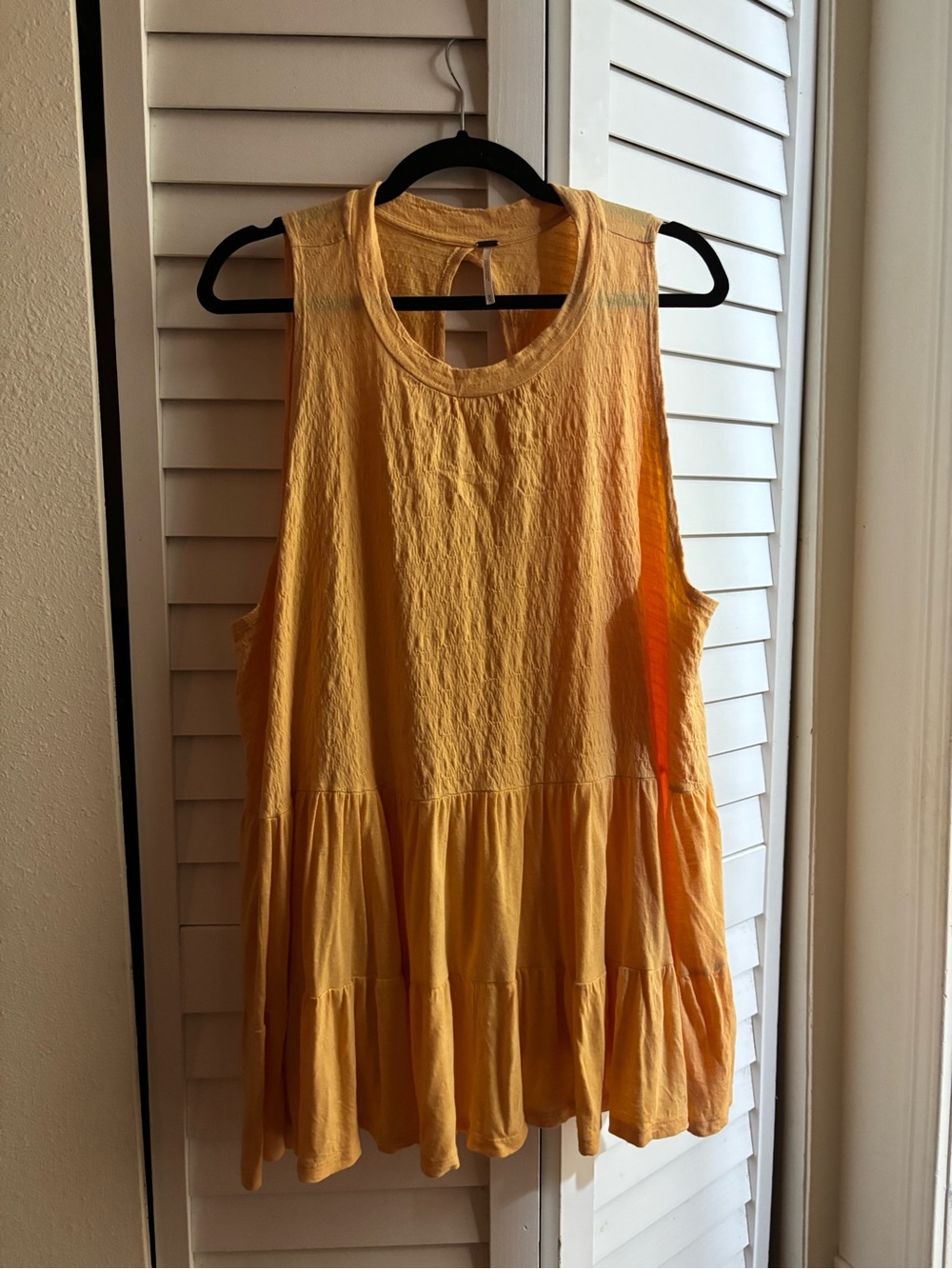 Free People Sleeveless Tiered Tunic - 🍑 color